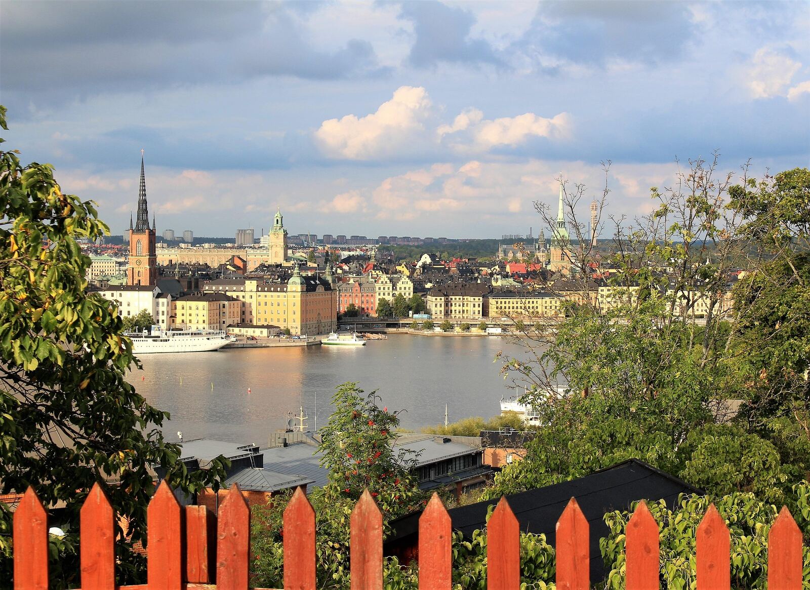 Utsikt över Stockholms innerstad